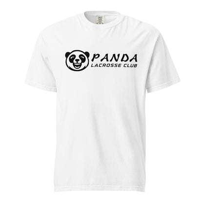 Signature | Comfort Colors T-Shirt | Panda Lacrosse Club | Crest Logo