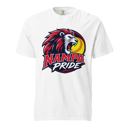 Signature | Comfort Colors T-Shirt | Nampa Pride | Lion Crest Logo