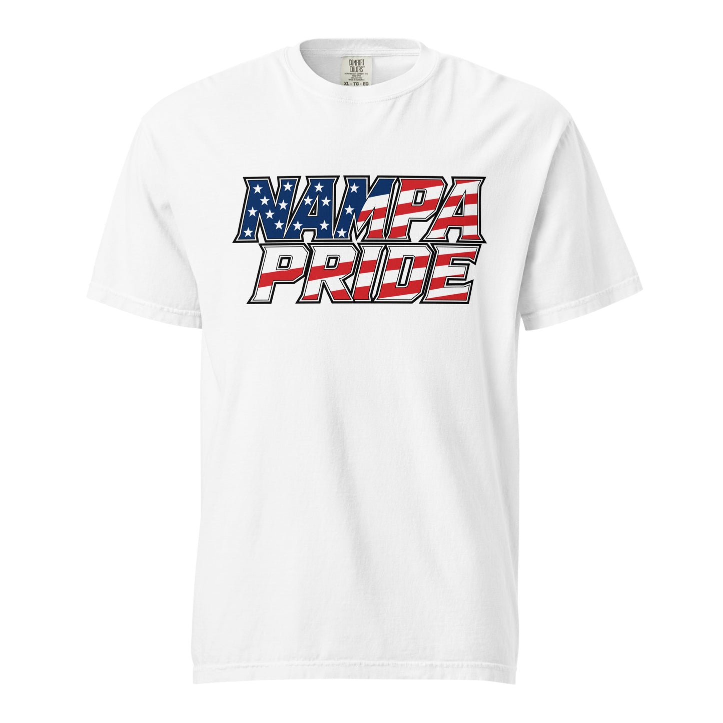 Signature | Comfort Colors T-Shirt | Nampa Pride | Modern Script Logo