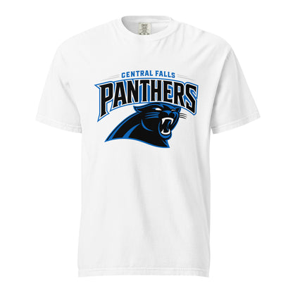 Signature | Comfort Colors T-Shirt | Central Falls Panthers | Emblem Logo