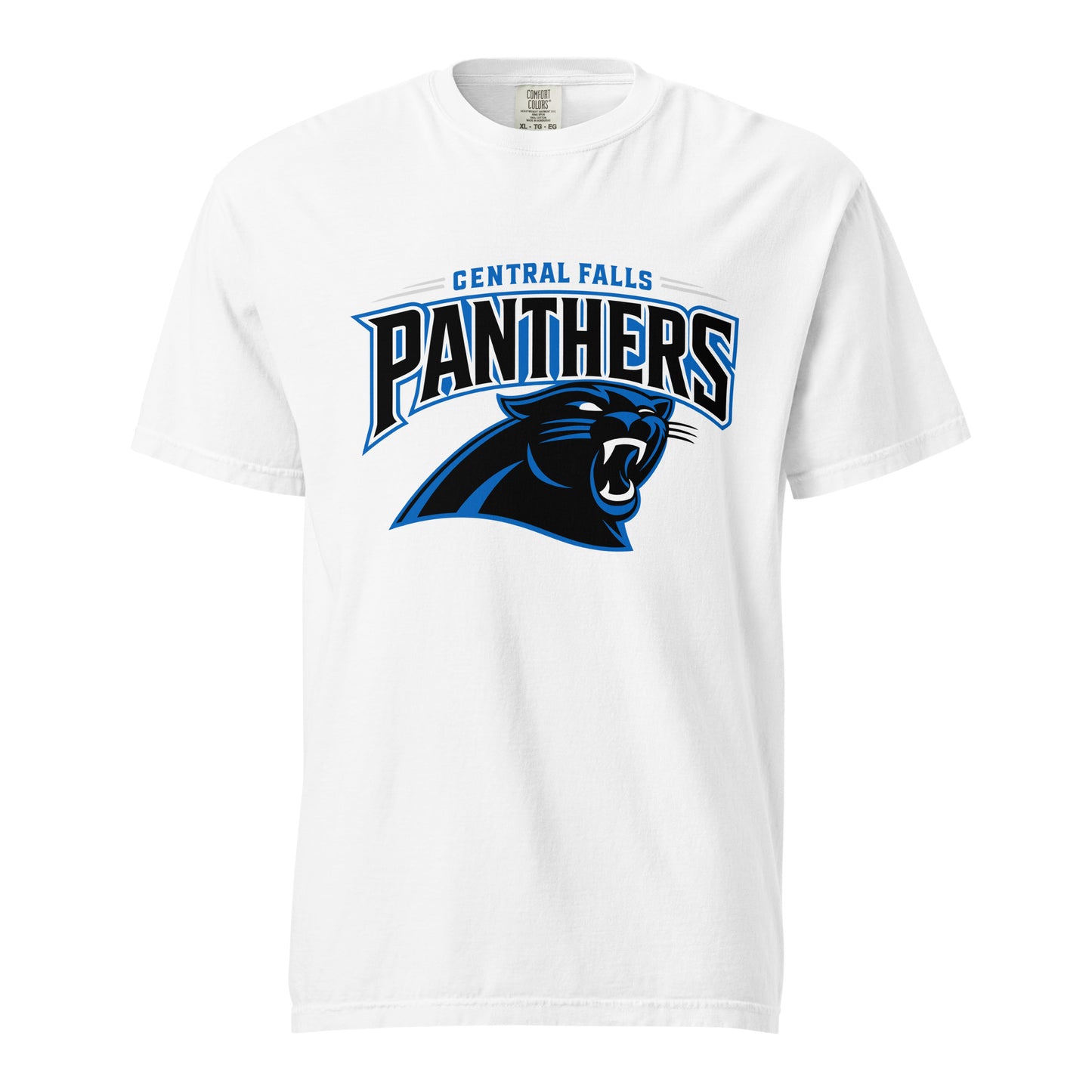 Signature | Comfort Colors T-Shirt | Central Falls Panthers | Emblem Logo