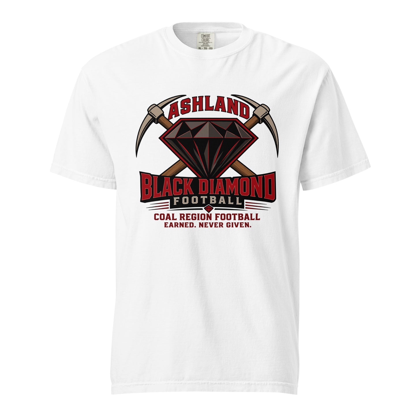 Signature | Comfort Colors T-Shirt | Ashland Black Diamonds | Vanguard Logo