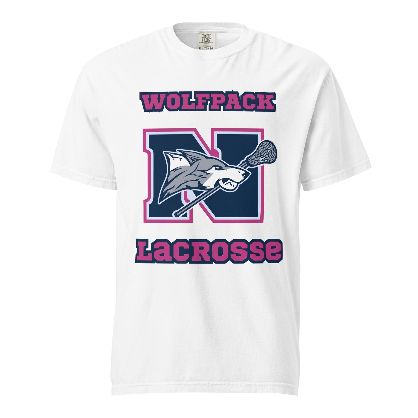 Signature | Comfort Colors T-Shirt | North Paulding Lacrosse | Apex Logo