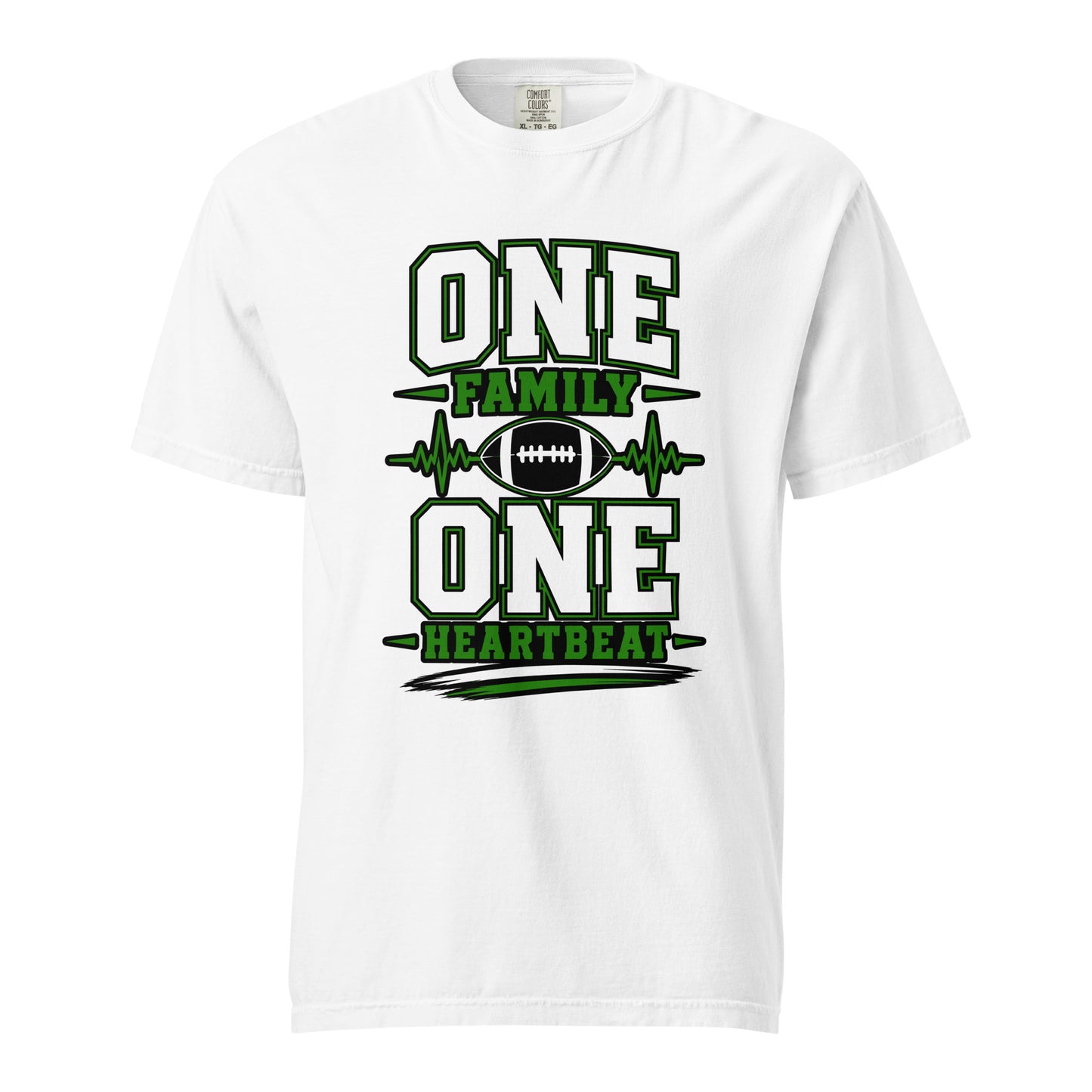 Signature | Comfort Colors T-Shirt | Celina Black Football | Modern Script Logo
