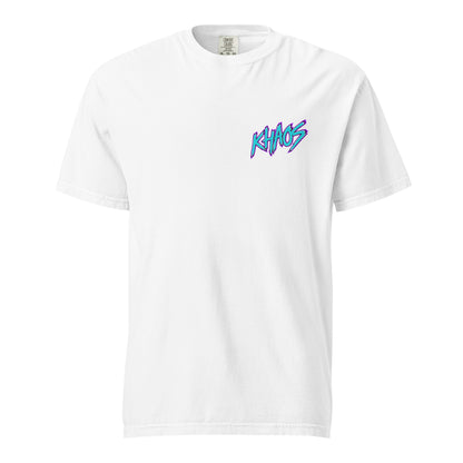 Signature | Comfort Colors T-Shirt | Khaos Softball | Script Logo