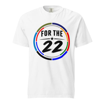 Signature | Comfort Colors T-Shirt | For the 22 | Honor Athletics Logo