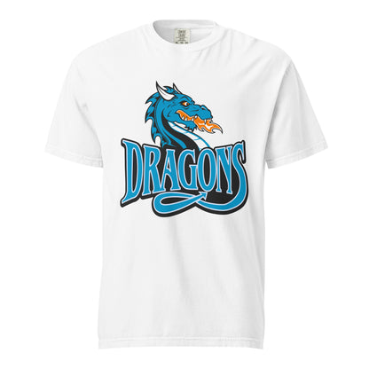 Signature | Comfort Colors T-Shirt | International Studies Middle School Volleyball | Emblem Logo