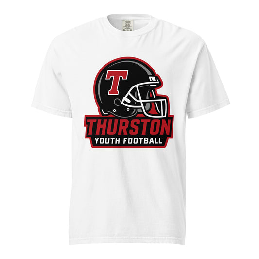 Signature | Comfort Colors T-Shirt | Thurston Youth Football | Crest Logo