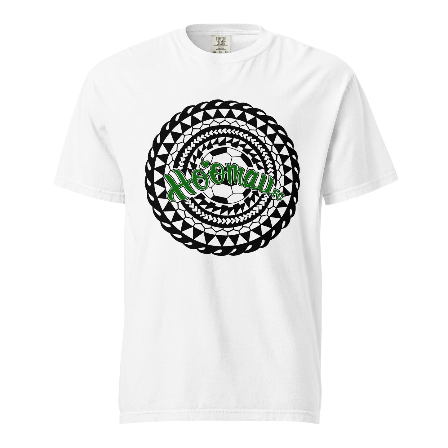 Signature | Comfort Colors T-Shirt | Hoomau FC | Emblem Logo