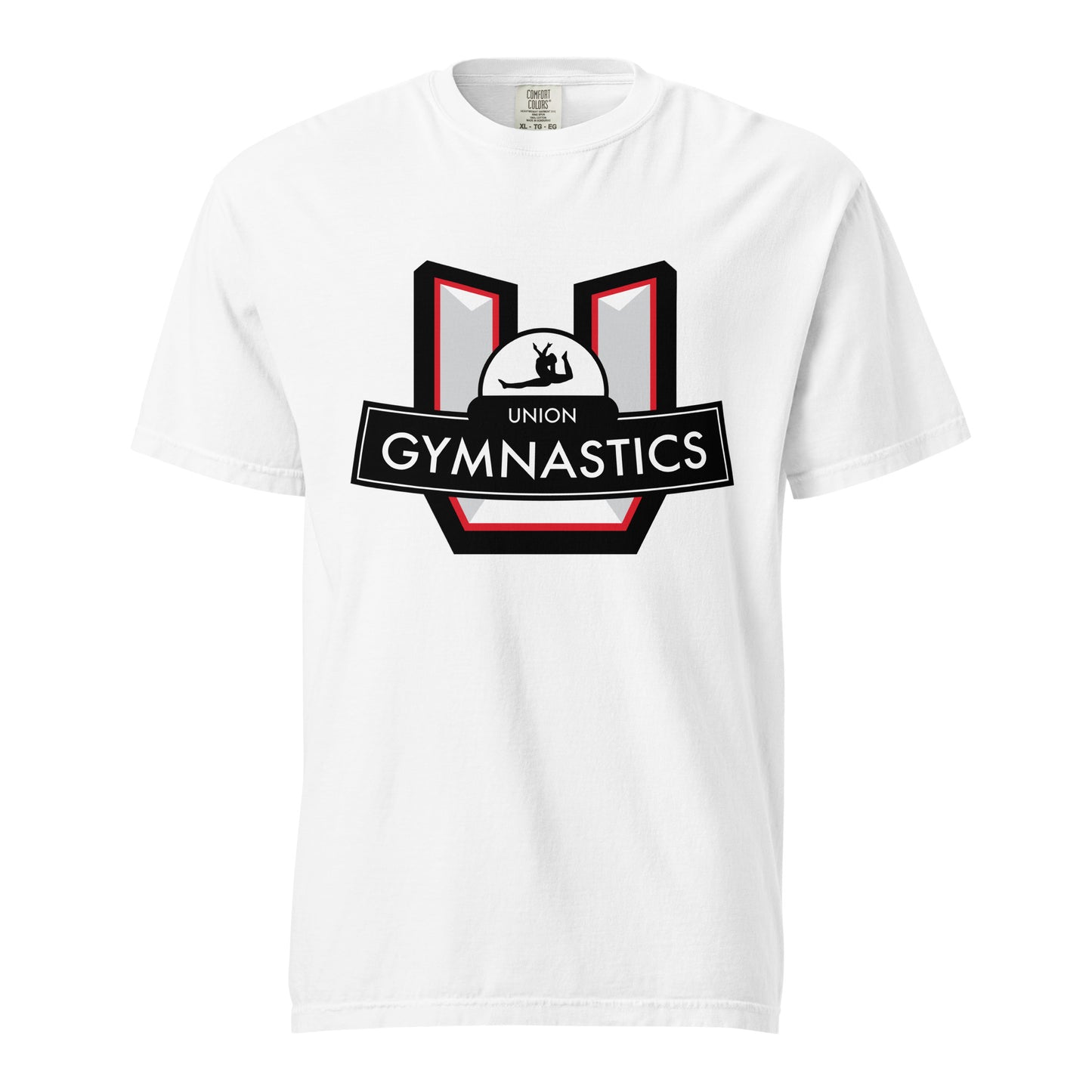 Signature | Comfort Colors T-Shirt | Union Gymnastics | Crest Logo