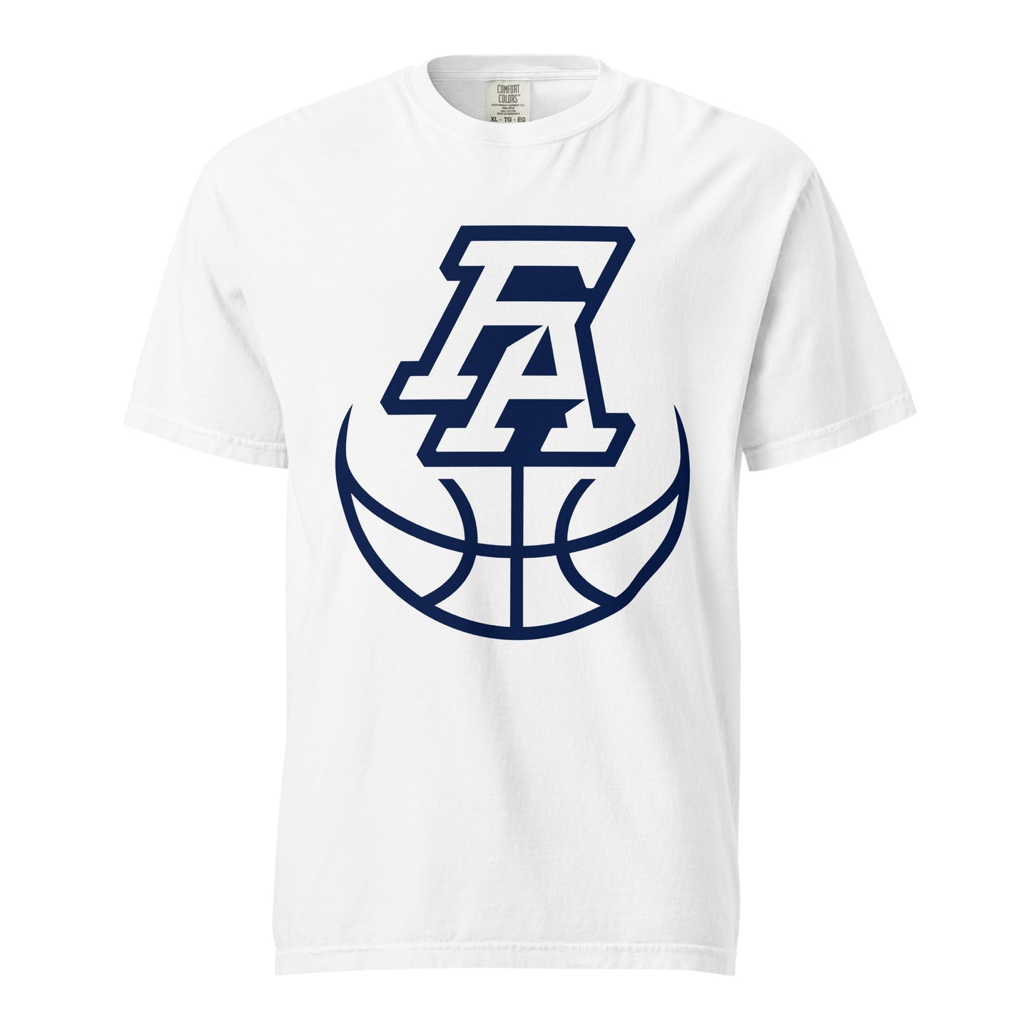 Signature | Comfort Colors T-Shirt | FA Basketball | Crest Logo