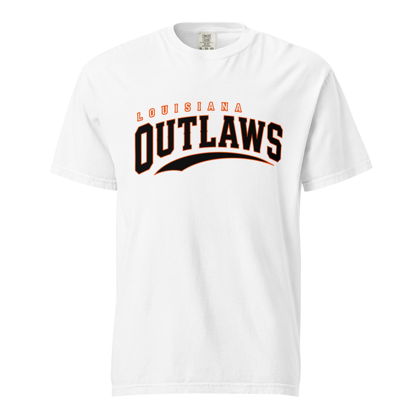 Signature | Comfort Colors T-Shirt | Louisiana Outlaws | Vanguard Logo