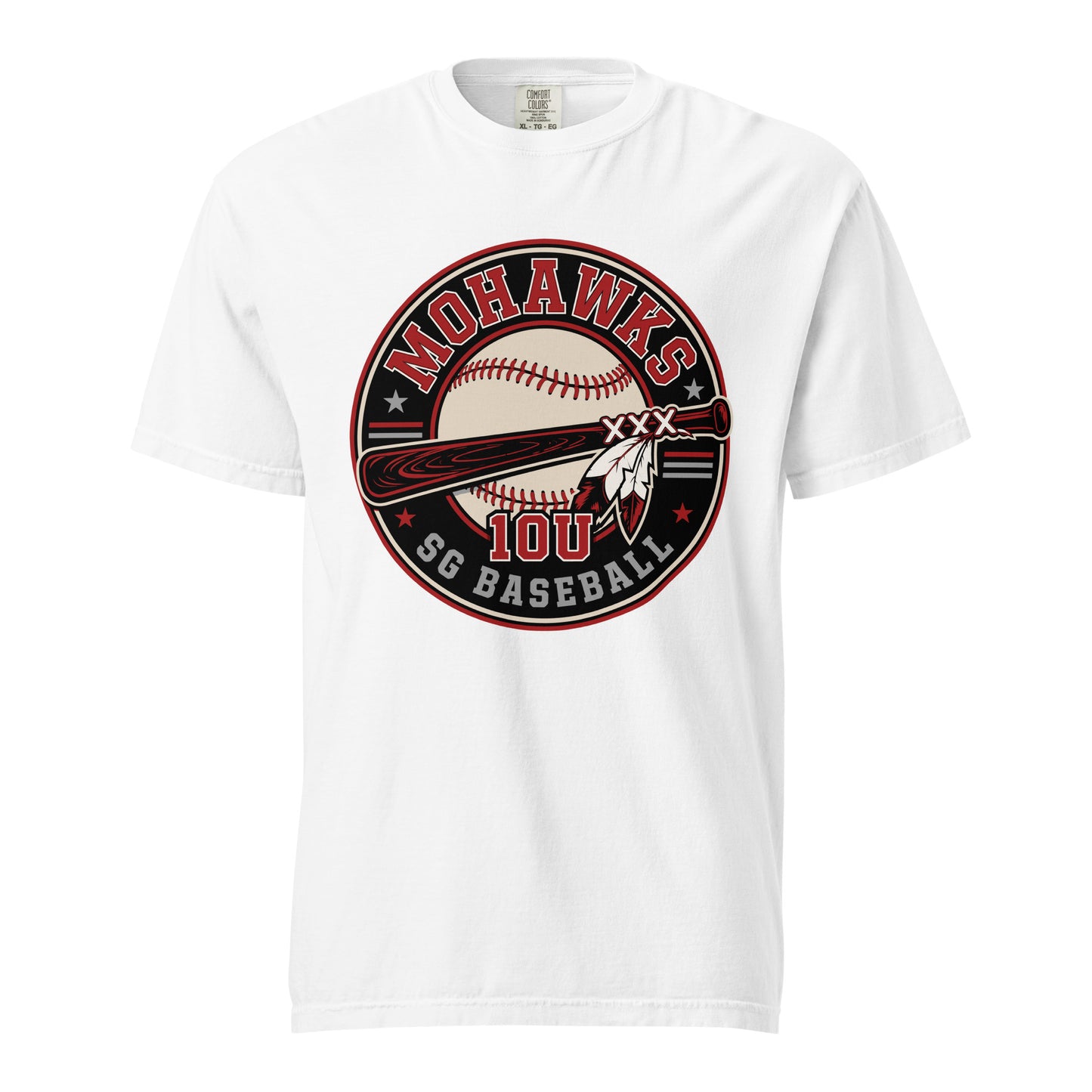 Signature | Comfort Colors T-Shirt | Mohawks | Athletics Logo