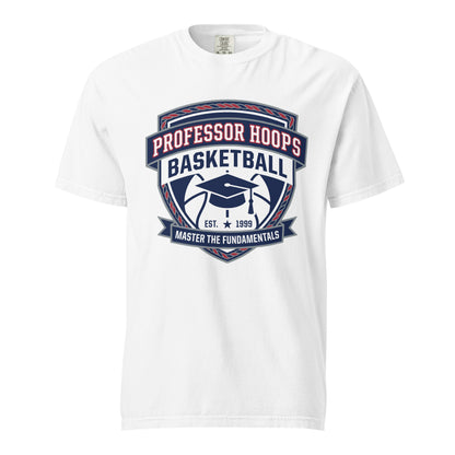 Signature | Comfort Colors T-Shirt | Professor Hoops Basketball | Crest Logo