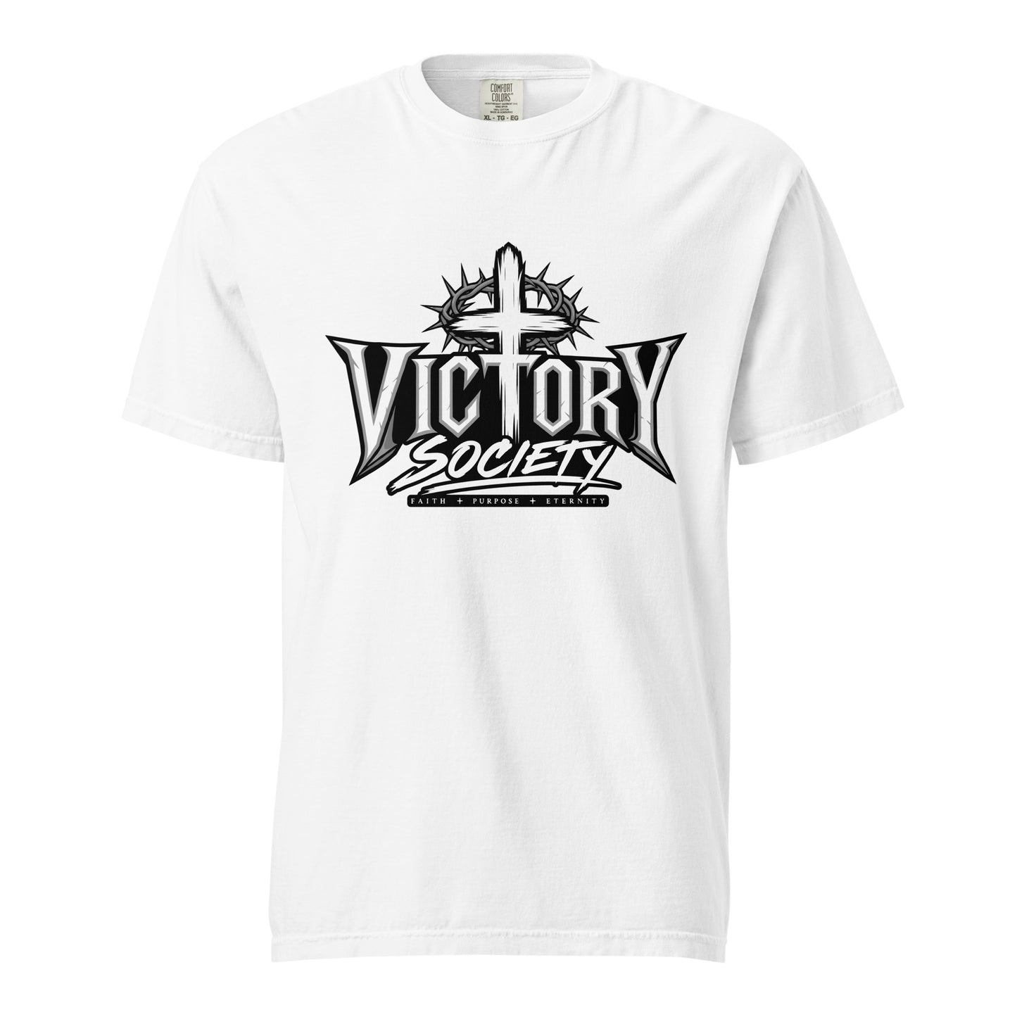 Signature | Comfort Colors T-Shirt | Victory Society | Valor Heritage Alliance Logo