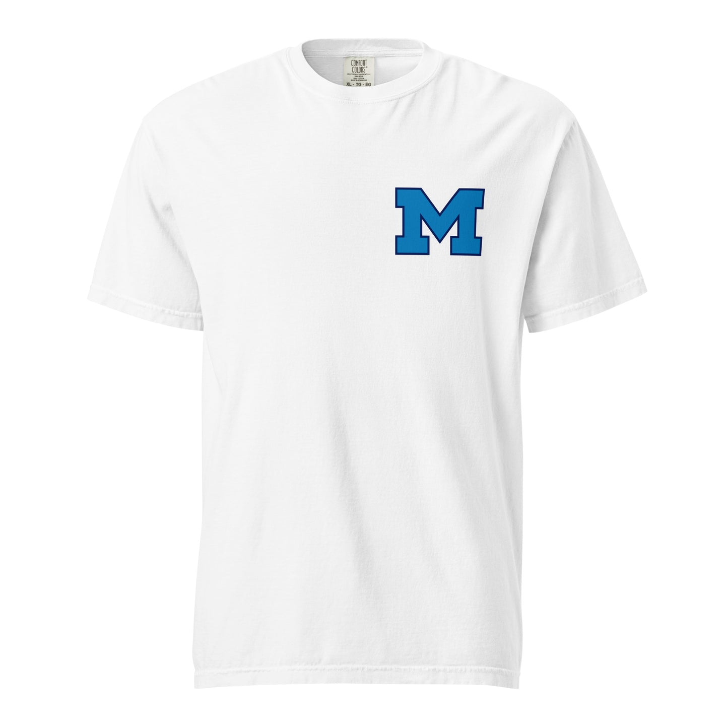 Signature | Comfort Colors T-Shirt | Medfield Softball | Lettermark Logo