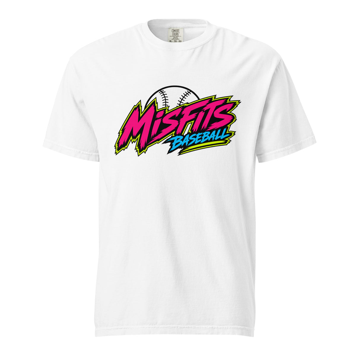Signature | Comfort Colors T-Shirt | Misfits Baseball | Athletics Logo