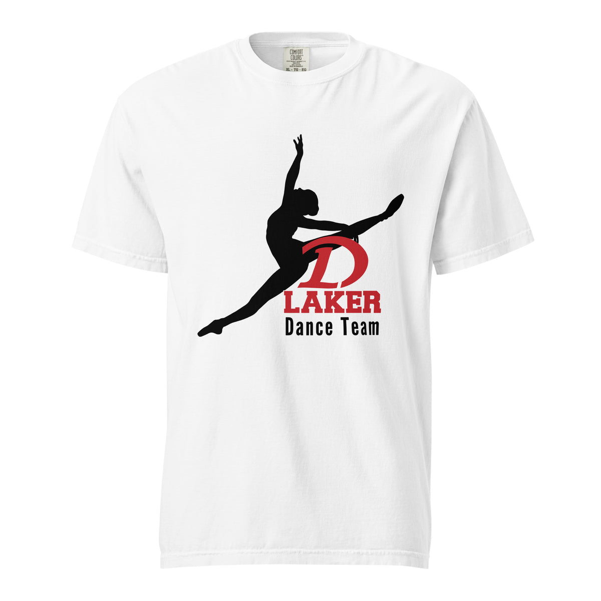 Signature | Comfort Colors T-Shirt | Detroit Lakes Dance | Valor Varsity Logo