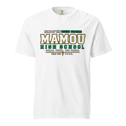 Signature | Comfort Colors T-Shirt | Mamou High School | Vanguard Logo