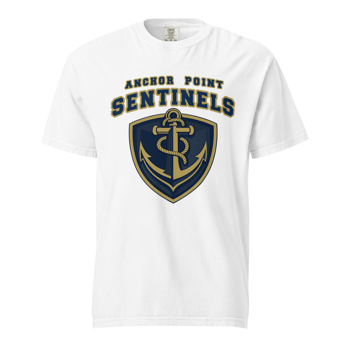 Signature | Comfort Colors T-Shirt | Anchor Point | Shield Logo