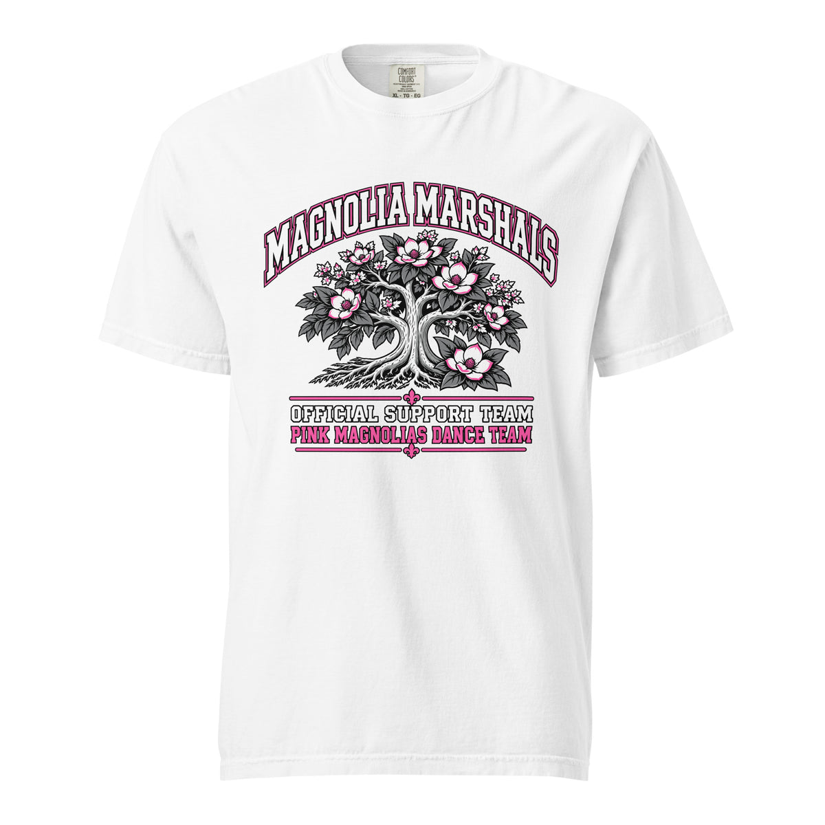 Signature | Comfort Colors T-Shirt | Pink Magnolias Dance | Crest Logo