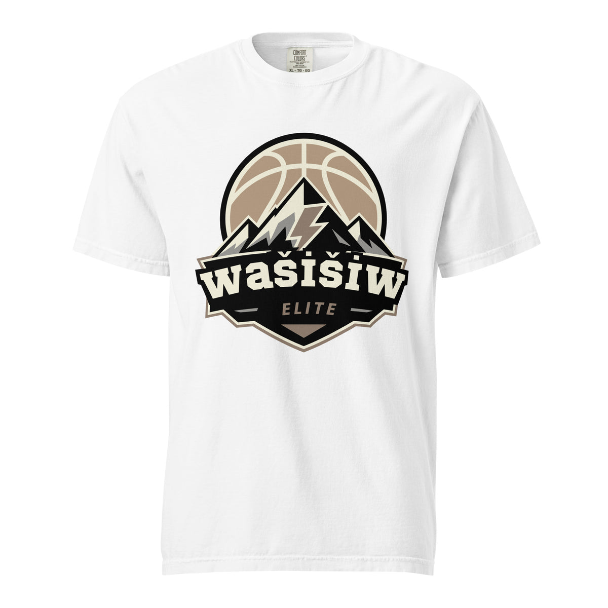 Signature | Comfort Colors T-Shirt | Wašišiw Elite | Vanguard Logo