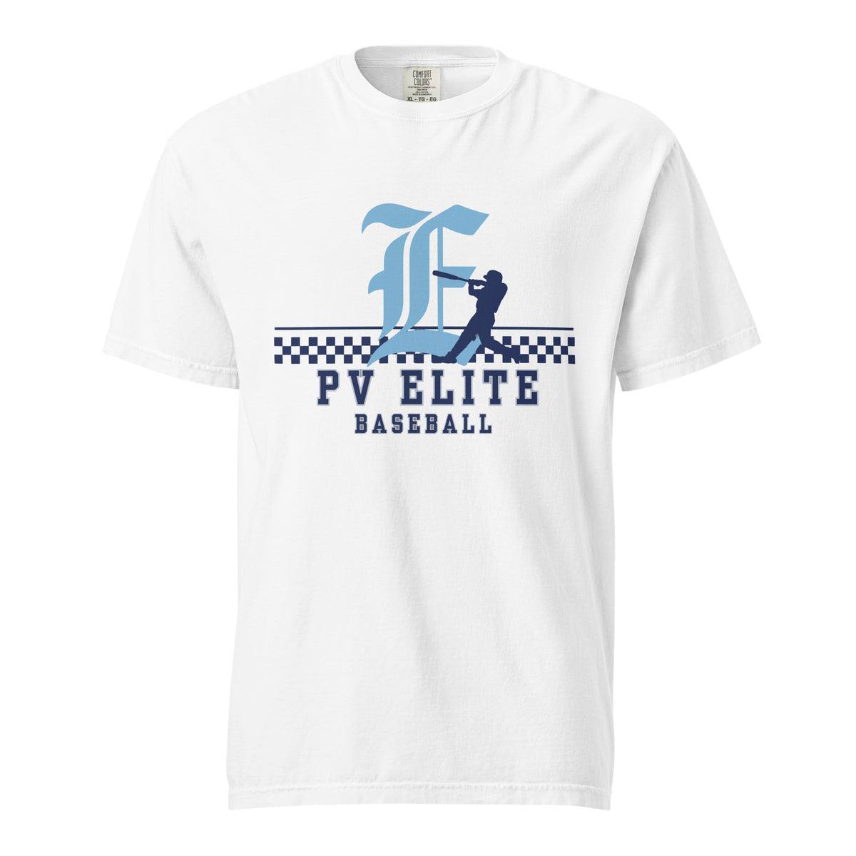 Signature | Comfort Colors T-Shirt | PV Elite 7U Baseball | Valor Logo
