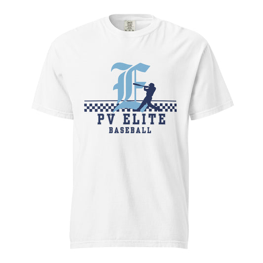 Signature | Comfort Colors T-Shirt | PV Elite 7U Baseball | Valor Logo