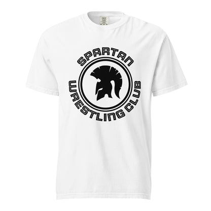 Signature | Comfort Colors T-Shirt | Spartan Wrestling Club | Crest Logo