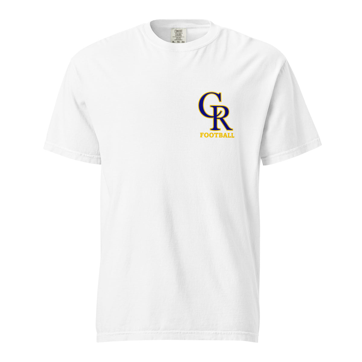 Signature | Comfort Colors T-Shirt | Chestnut Ridge Lions Football | Lettermark Logo