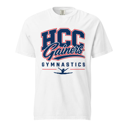 Signature | Comfort Colors T-Shirt | HCC Gymnastics | Apex Logo