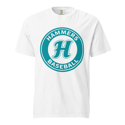 Signature | Comfort Colors T-Shirt | Hammers Baseball (10U) | Badge Logo