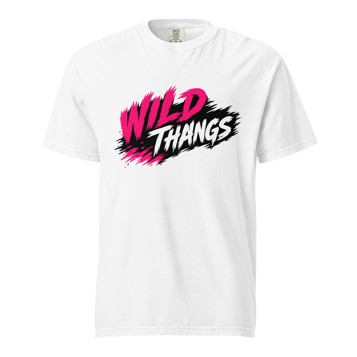 Signature | Comfort Colors T-Shirt | Wild Thangs | Crest Logo