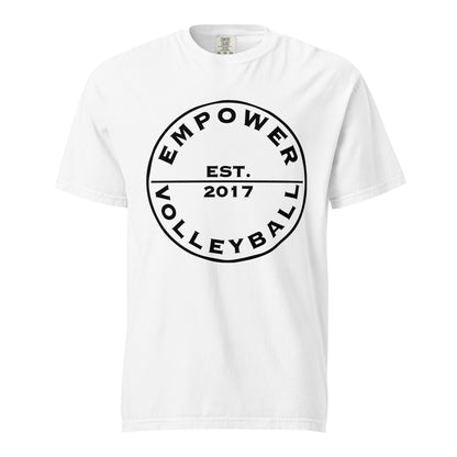 Signature | Comfort Colors T-Shirt | Empower Volleyball Club | Valor Logo