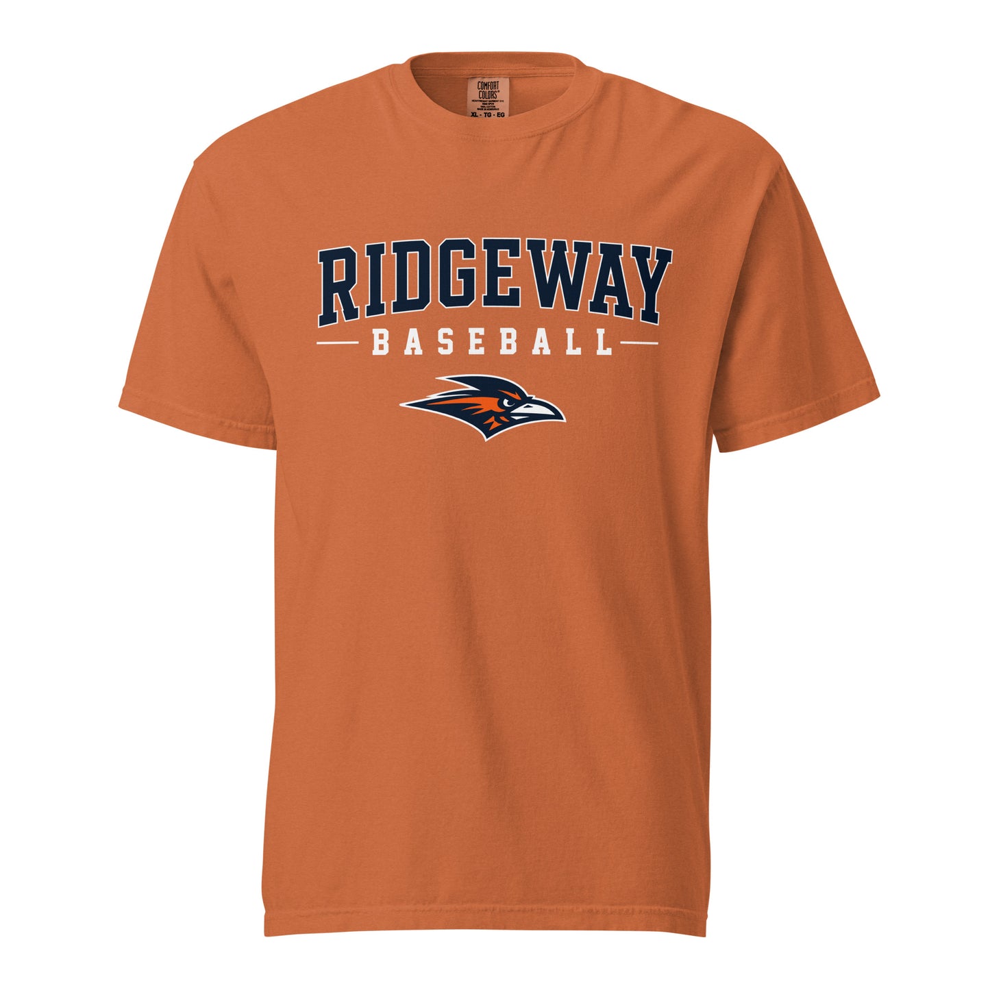 Signature | Comfort Colors T-Shirt | Ridgeway High School Baseball | Modern Script Logo