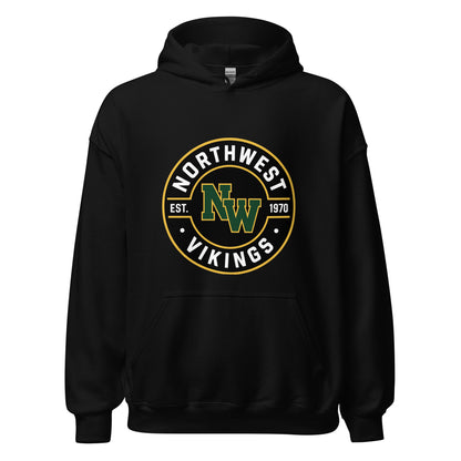 Classic | Hoodie | Northwest High School | Badge Logo