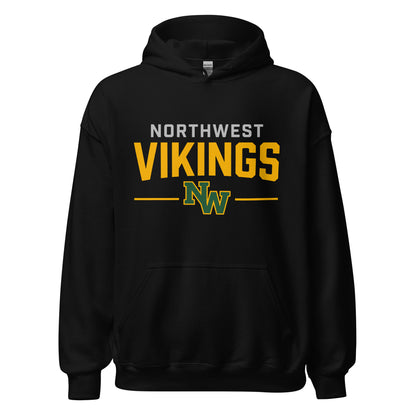Classic | Hoodie | Northwest High School | Vikings Logo