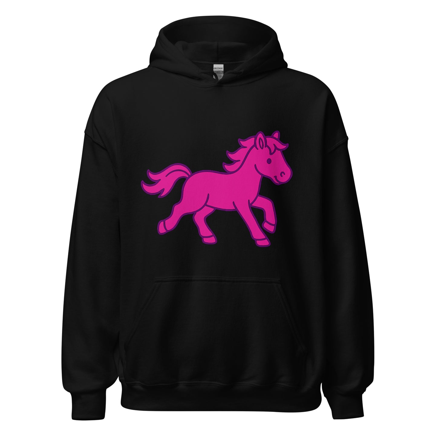 Classic | Hoodie | Pink Pony Athletic Club | Mascot Logo