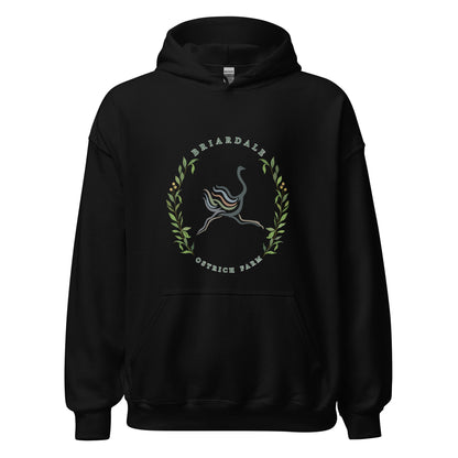 Classic | Hoodie | Briardale Ostrich Farm | Crest Logo