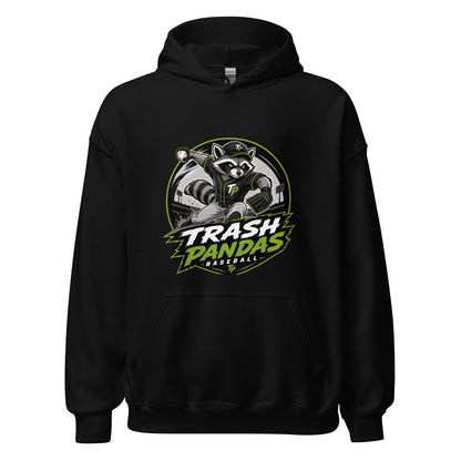 Classic | Hoodie | Trash Pandas Baseball Organization | Vanguard Logo