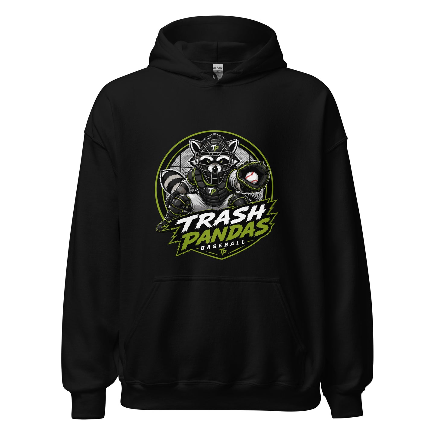 Classic | Hoodie | Trash Pandas Baseball Organization | Athletics Logo