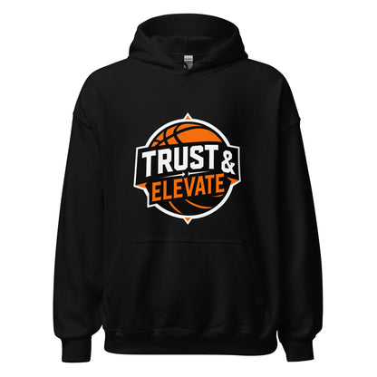 Classic | Hoodie | Trust & Elevate | Athletic Logo