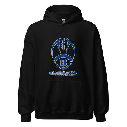 Classic | Hoodie | Blueblacks Football Club | Emblem Logo