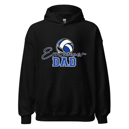 Classic | Hoodie | Empower Volleyball Club | Dad Crest Logo