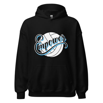 Classic | Hoodie | Empower Volleyball Club | Emblem Logo