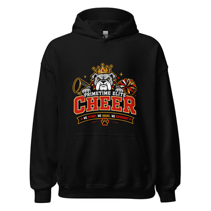 Classic | Hoodie | PTE Bulldog Cheer | Crest Logo