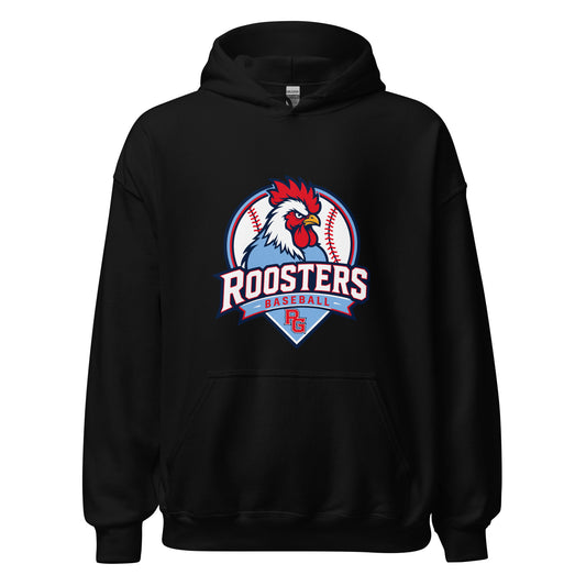 Classic | Hoodie | Rooster Nation | Athletic Crest Logo
