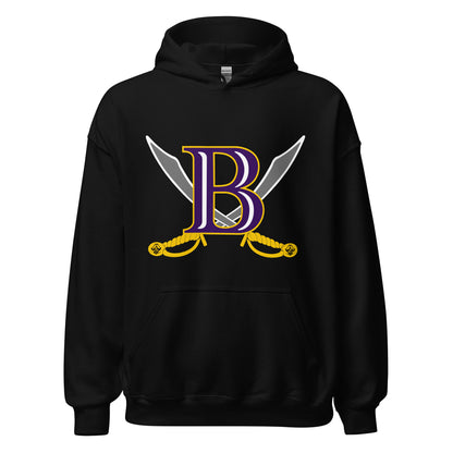 Classic | Hoodie | Belton Youth Football Pirates | Vanguard Logo