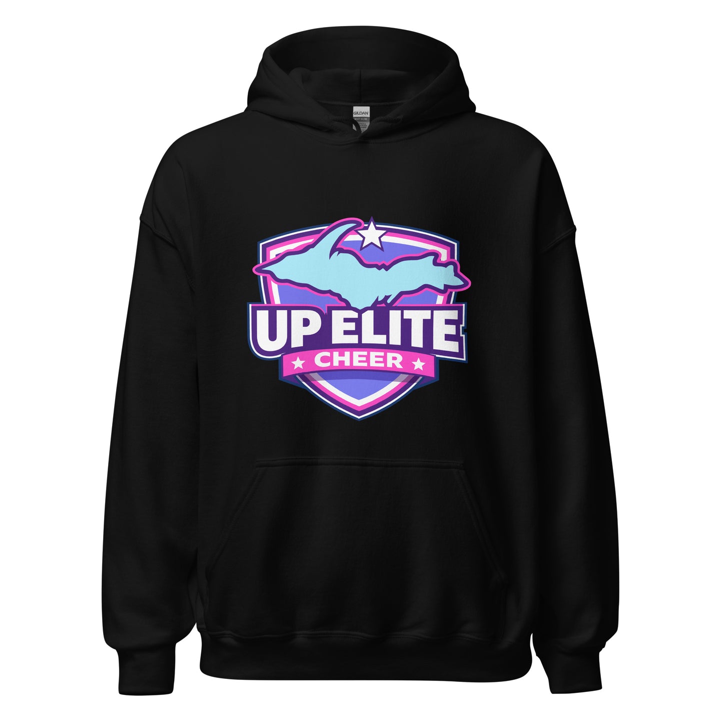 Classic | Hoodie | UP Elite Cheer | Shield Logo