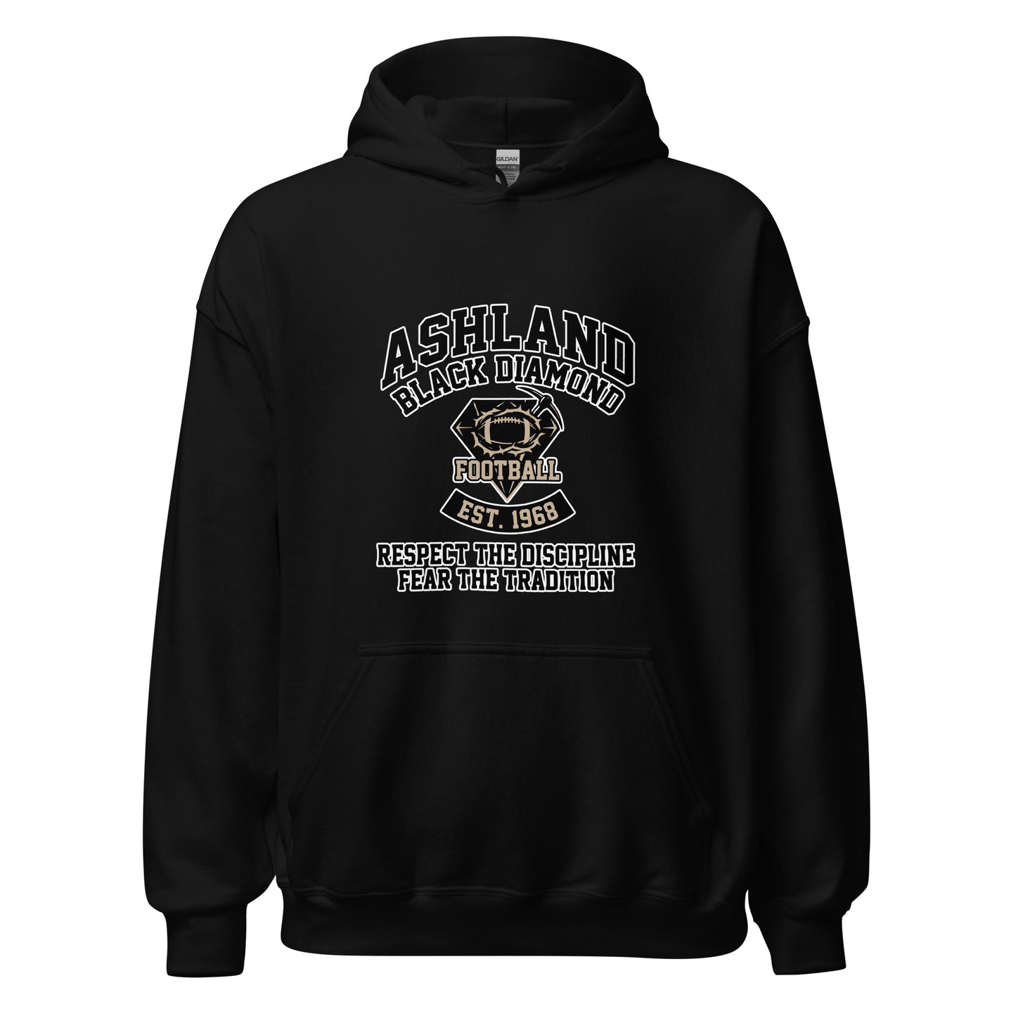 Classic | Hoodie | Ashland Black Diamonds | Emblem Logo
